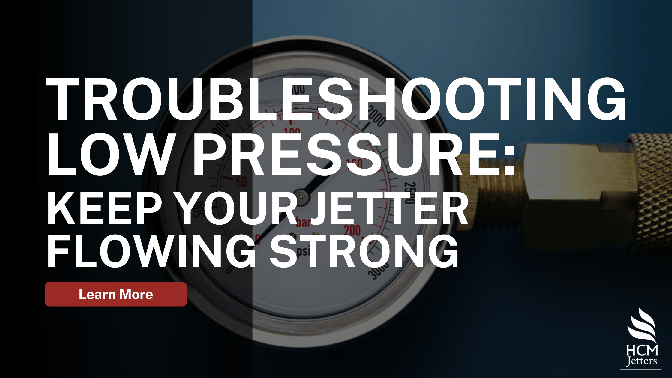 Troubleshooting Low Pressure: Keep Your Jetter Flowing Strong